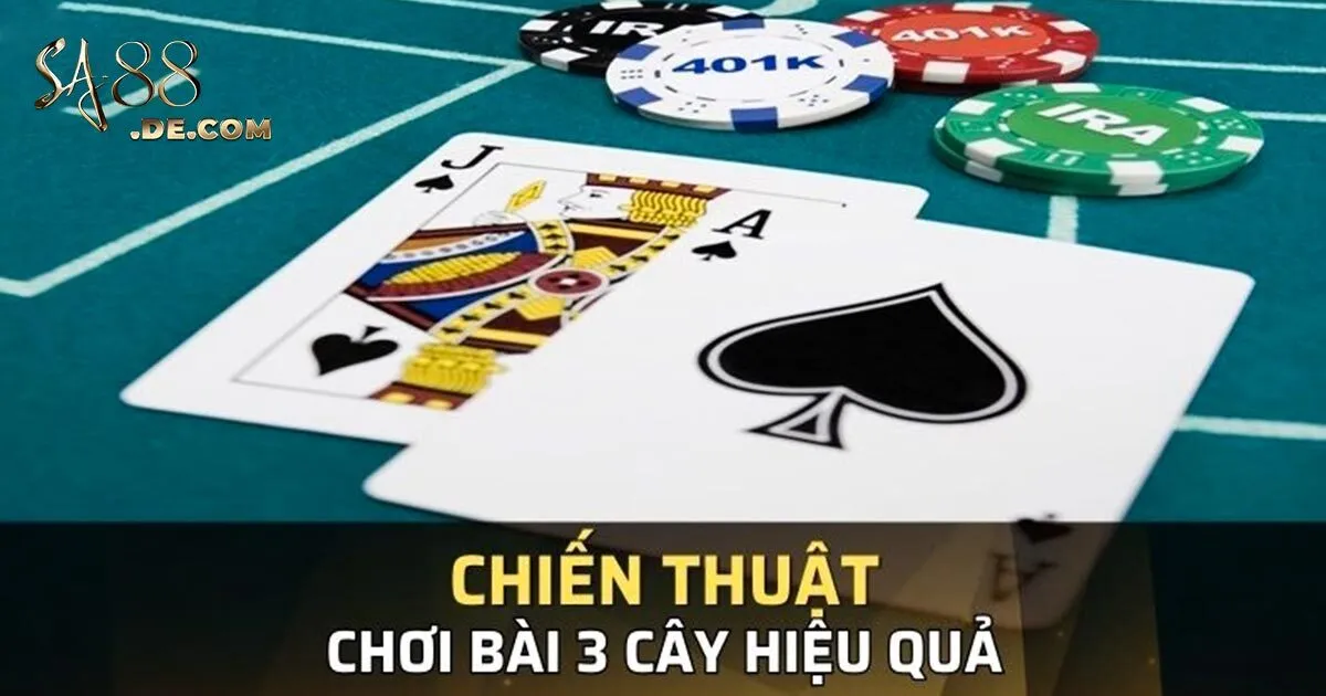 Tips đánh game bài 3 cây SA88 hiệu quả