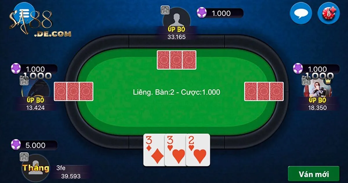 Bí quyết chơi game bài liêng SA88 luôn thắng