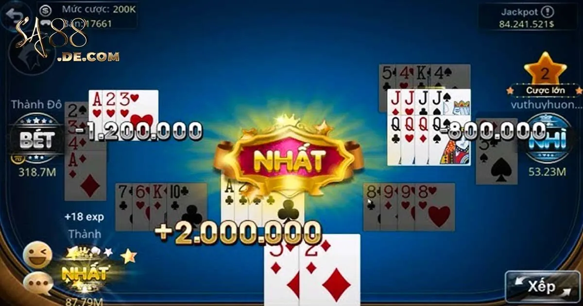 Game Bài Tú Lơ Khơ SA88: Chia Sẻ Cách Chơi Đảm Bảo Thắng