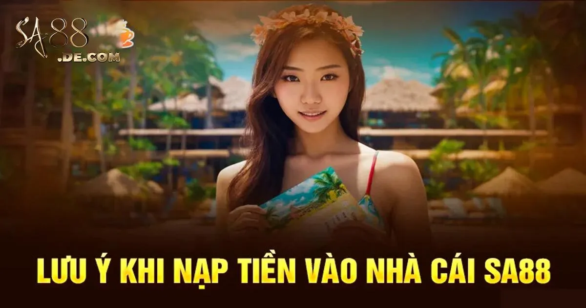 Một vài lưu ý quan trọng khi nạp tiền SA88 thuận lợi hơn