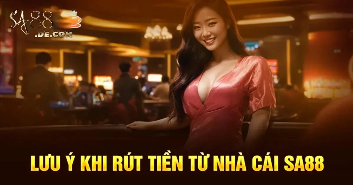 Những lưu ý khi rút tiền SA88 cần nắm rõ
