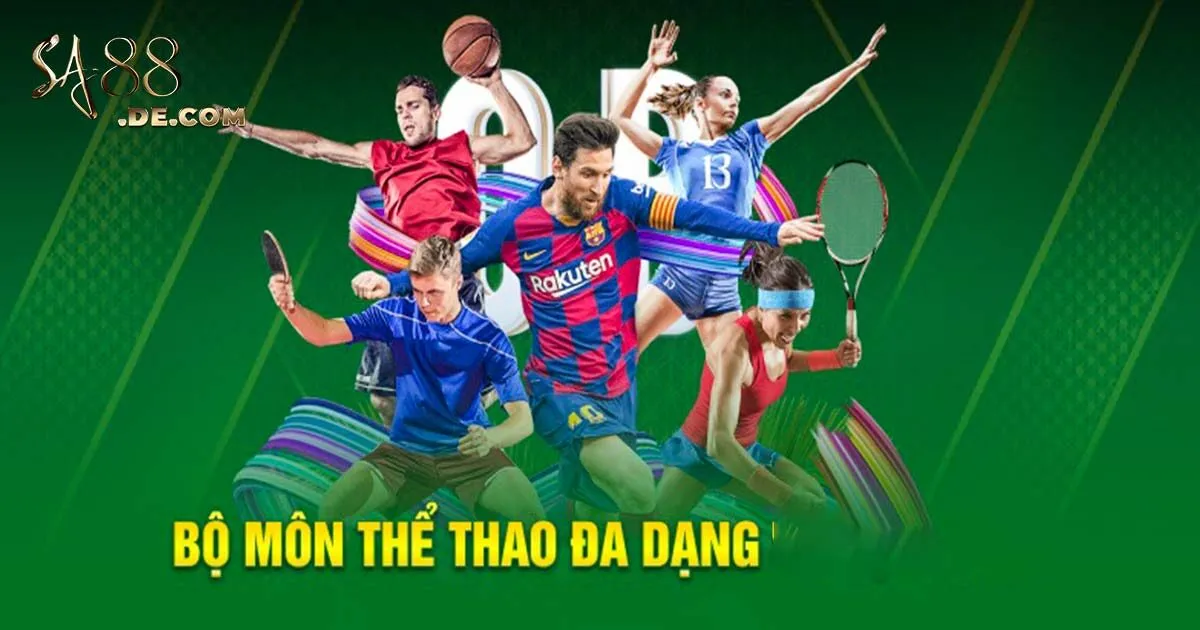 Top 3 môn thể thao được yêu thích tại SA88